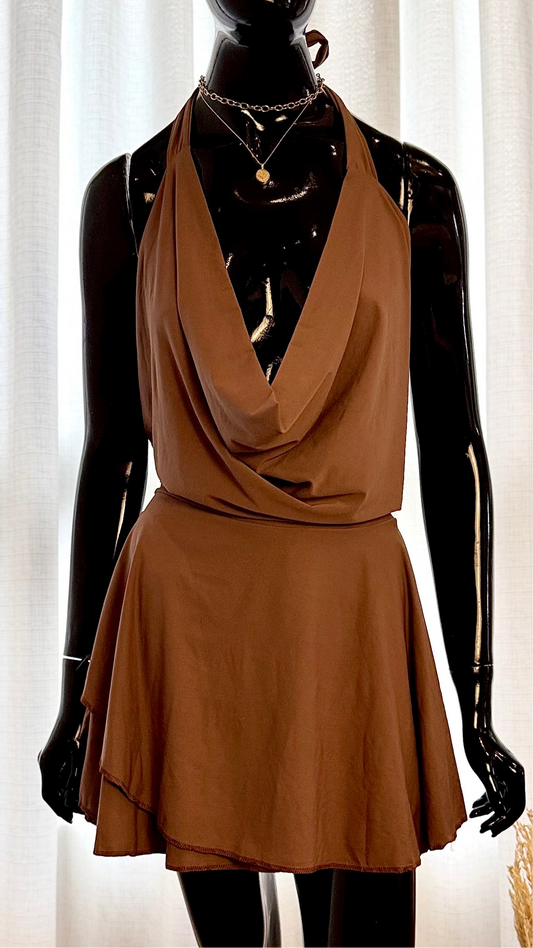 Huntz Brown Dress
